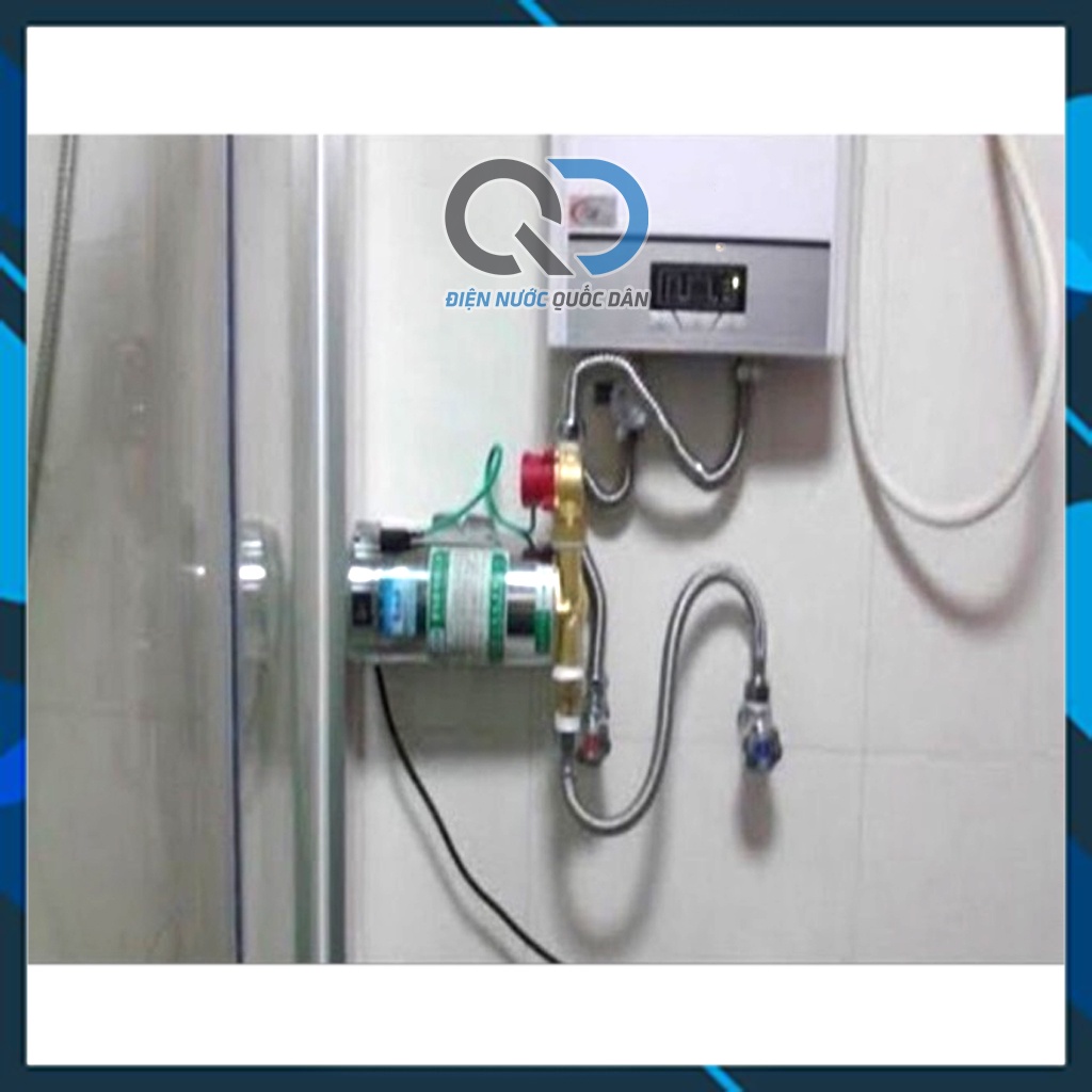 Máy Bơm Tăng Áp Mini - Trợ lực máy giặt, tăng áp nước đường ống