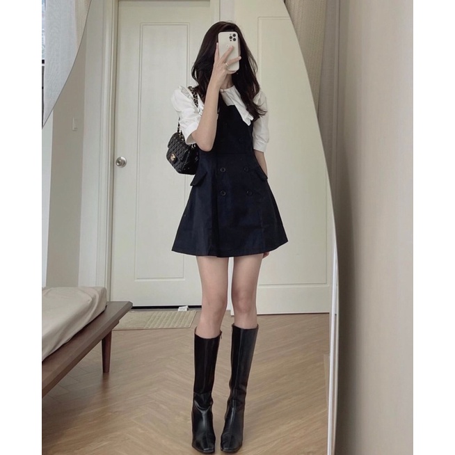 Set váy ngắn tay siêu xinh nữ tính