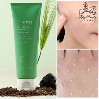 Mặt nạ tẩy tế bào chết từ lúa mạch xanh innisfree Green Barley Gommage Mask 120ml