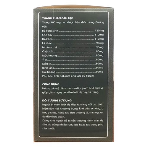 Dạ dày Nhất Mộc Khang - Hỗ trợ giảm acid dịch vị, bảo vệ niêm mạc dạ dày (100g)