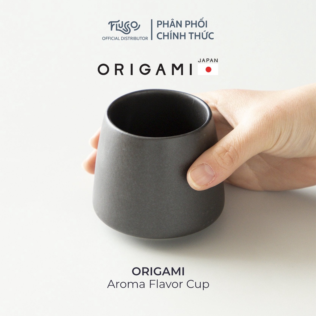 [ORIGAMI JAPAN] Cốc sứ ORIGAMI - Origami Aroma Flavor Cup