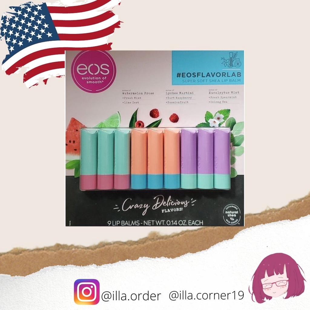 [BILL US] [SALE] Son Dưỡng EOS [FULL SET]