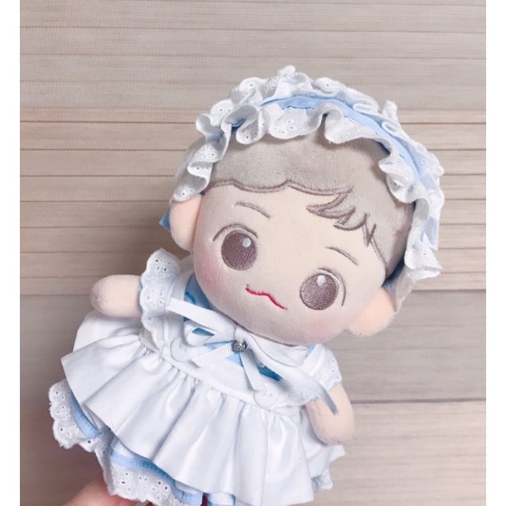 Gấu bông doll EXO Babyboo Baekhyun Akyuni Jakkyu Bbogyu 20cm 15cm 10cm có sẵn 10