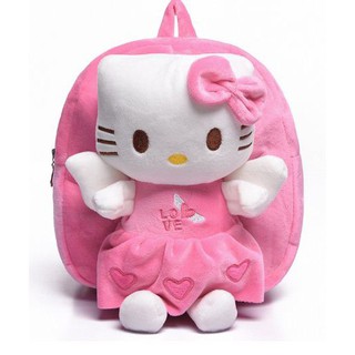 Ba lo chấm bi búp bê Chibi đáng yêu cho bé gái