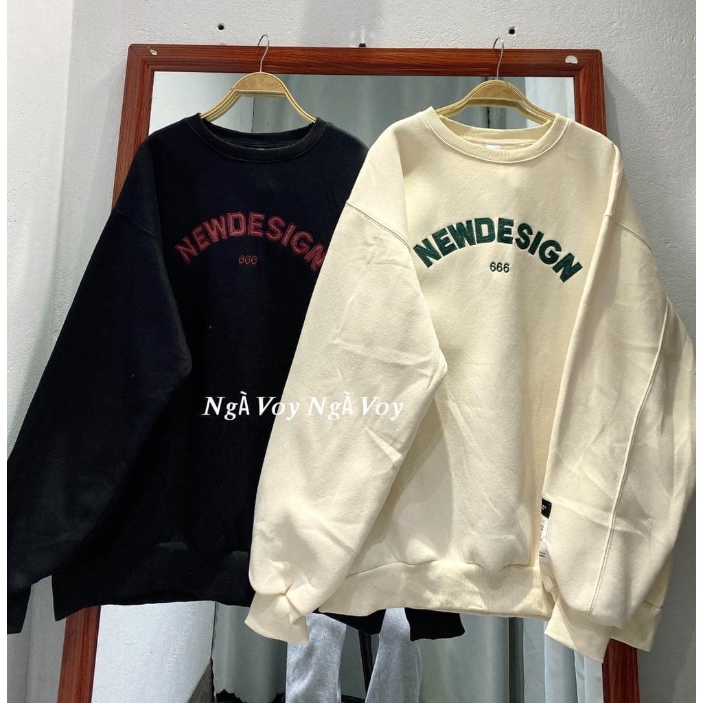 Áo Sweater Nỉ Nam Nữ Form Rộng Tay Dài Unisex Samsam4896