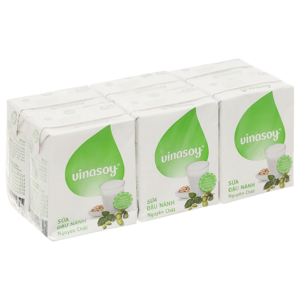 Sữa Đậu Nành Fami Vinasoy Lốc 6 Hộp x 200ml