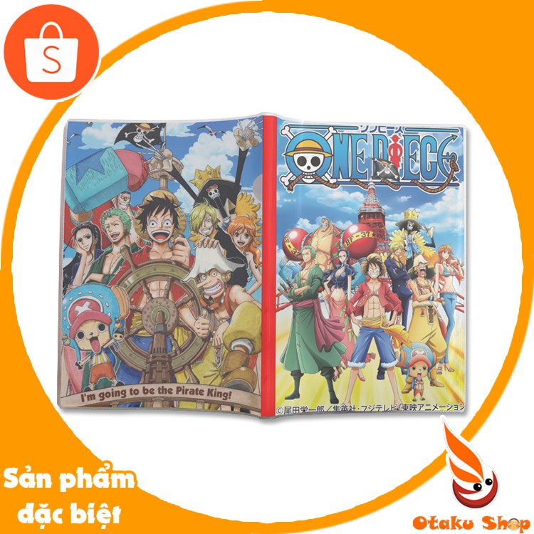 Sổ Anime One Piece - Đảo Hải Tặc - Vua Hải Tặc - Luffy  - Otakushop