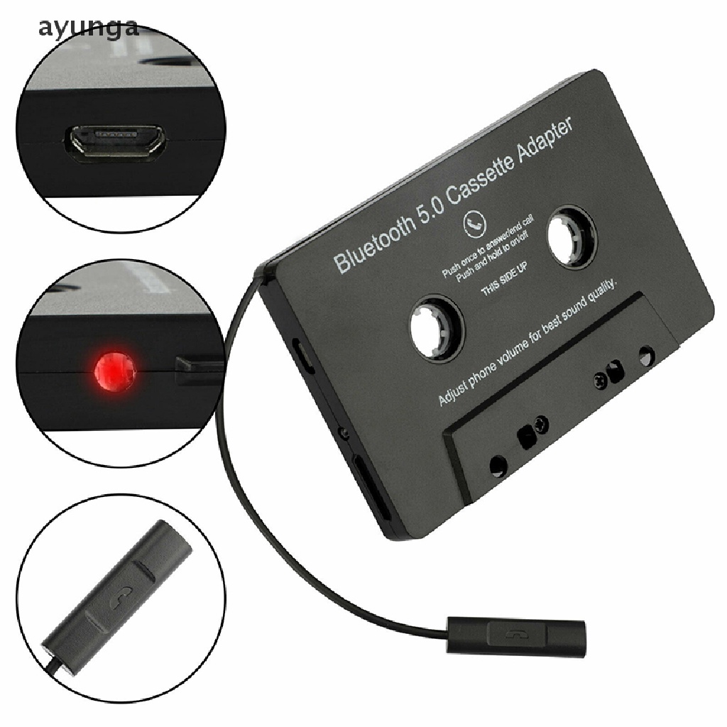 Bộ chuyển đổi băng cassette sang Aux Bluetooth 5.0 cho điện thoại Samsung