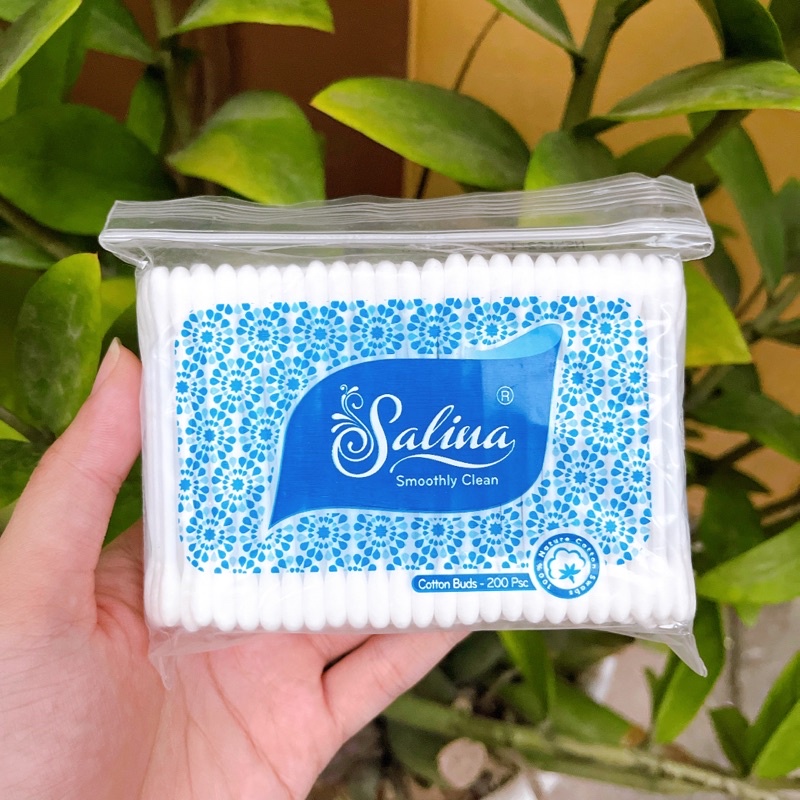 Bông ngoáy tai Salina (200 que) hàng VNXK