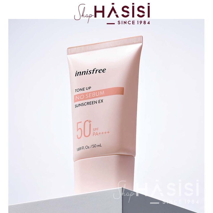 Kem Chống Nắng Nâng Tông Da INNISFREE TONE UP NO SEBUM SUNSCREEN SPF50/PA+++ 50ml