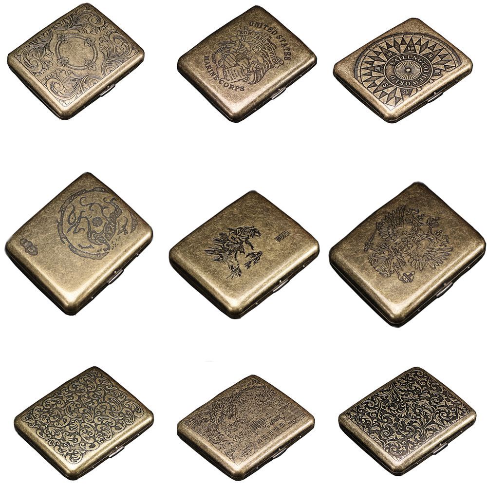 Bộ 20 Hộp Quà Giáng Sinh Bằng Đồng Thau Chống Nước Cổ Điển Thuận Tiện Cho Nam Và Nữ