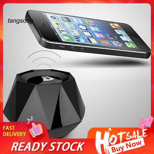 Bộ Loa Khuếch Đại Tín Hiệu Bluetooth Không Dây Hình Viên Kim Cương Cho iPhone Máy Tính Bảng