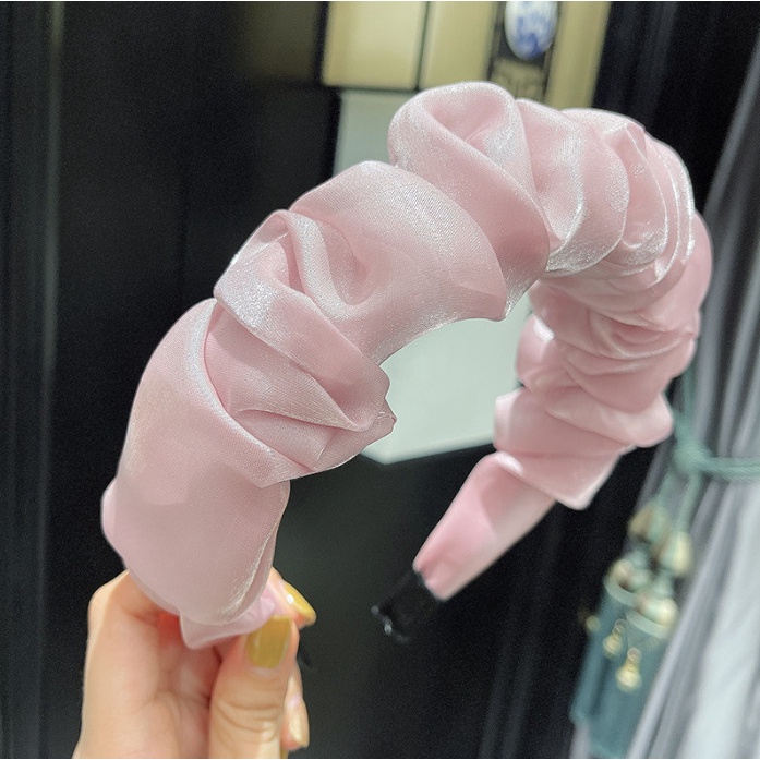 Cài Tóc Nhún Bảng Lớn Phong Cách Mới