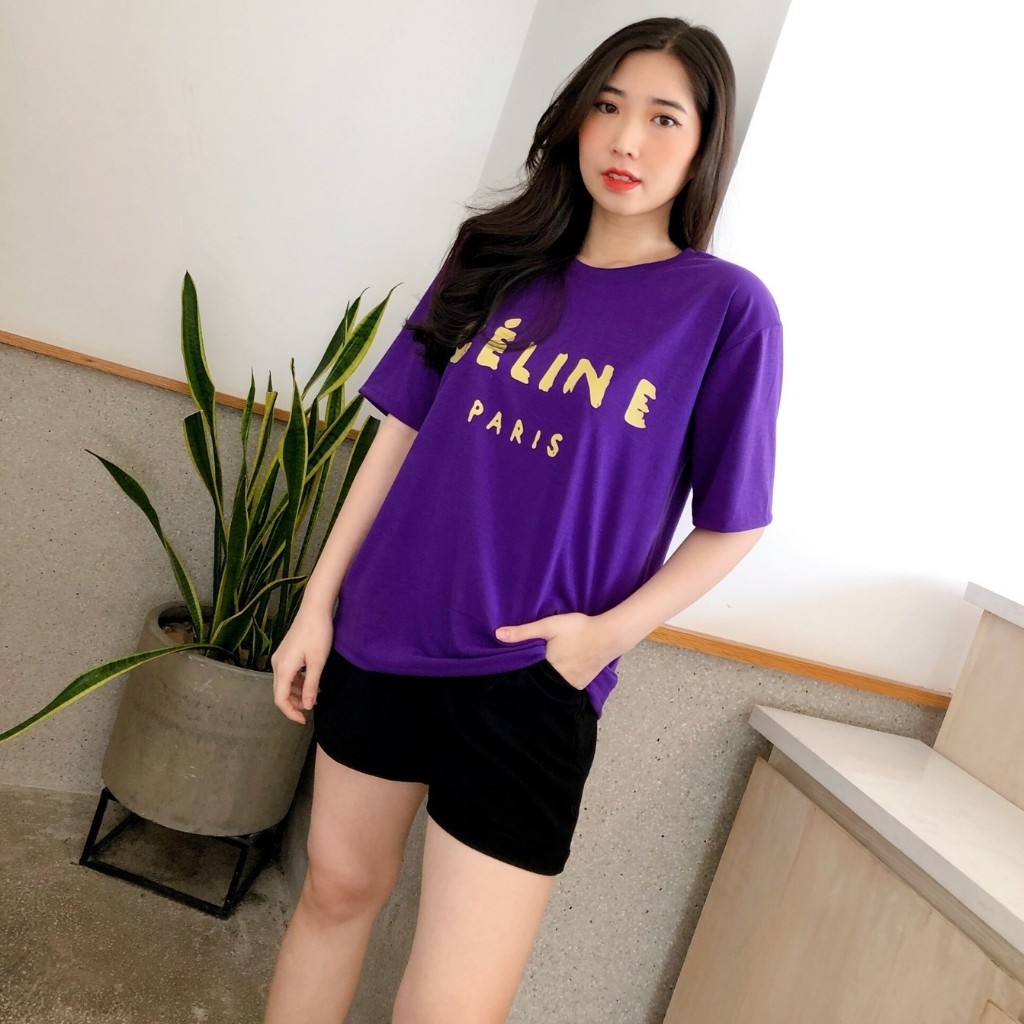 Áo Thun Unisex Tay Lỡ, Dáng Rộng Freesize 60kg Chữ Nổi Ép Nhiệt Ko Bông Tróc, Chất Cotton Xược Mịn Mát Ảnh Thật