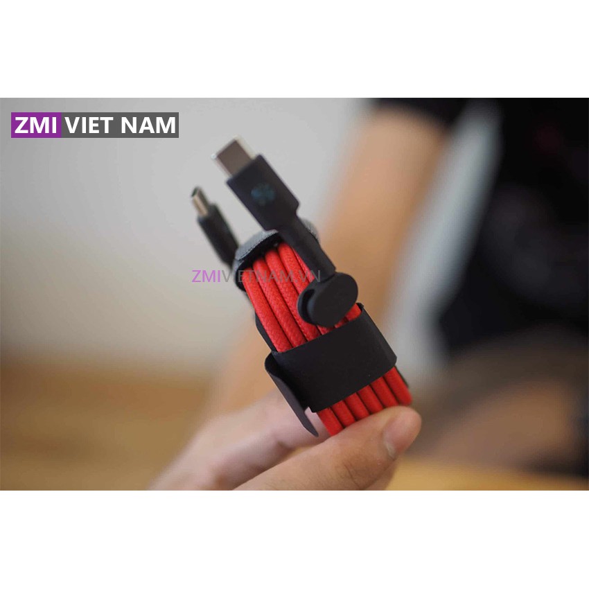 [ ZMI VIỆT NAM ] Dây Cáp Type C to Type C ZMI AL303/ AL353 Bọc Vải Dù Siêu Bền Dài 1m / 2m | Bảo Hành 18 Tháng