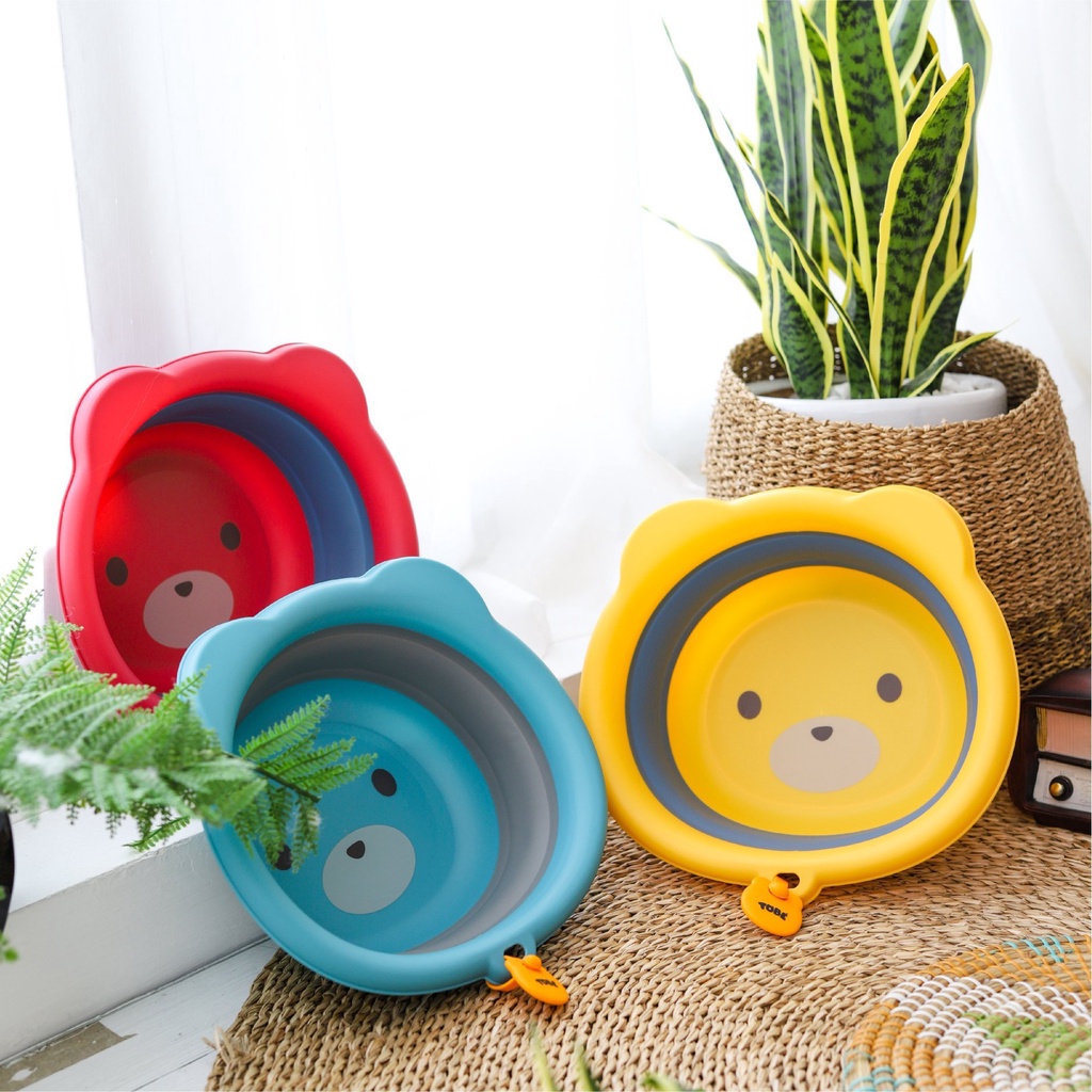 Chậu rửa mặt TOBÉ gấp gọn hình ngộ nghĩnh đáng yêu cho bé