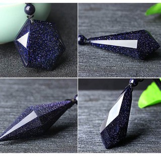 Vòng đeo dây chuyền đá núi lửa Obsidian - Handmade
