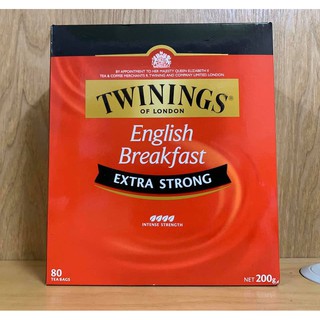 Trà Túi Lọc Twinings English Breakfast Extra Strong