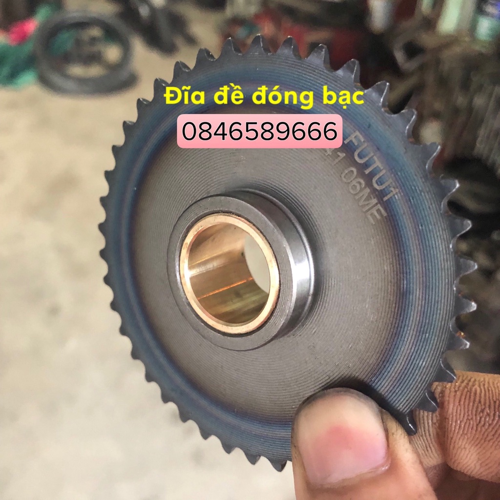 Nhông Đề Đóng Đóng Bạc Đồng Khắc Phục Chảy Dầu Mâm lửa Xe Máy DREAM - WAVE - Dùng Cho Xe Tàu Xe HONDA