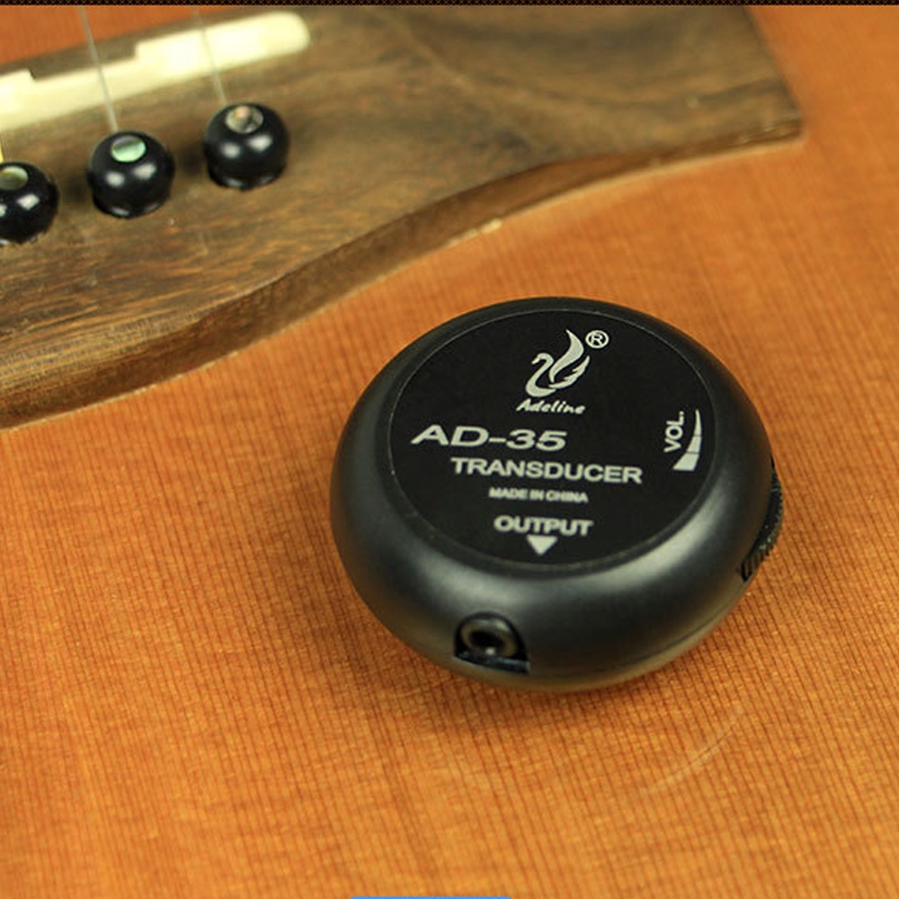 Pickup dán Transducer Adeline AD35 - khuếch đại âm thanh cho đàn guitar, ukulele, kalimba, violin, nhị, tranh...