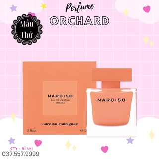 [ Mẫu thử ] Nước hoa Nữ Narciso Ambree 10ML, Nước Hoa Narciso Nữ Chính Hãng hương phấn thơm