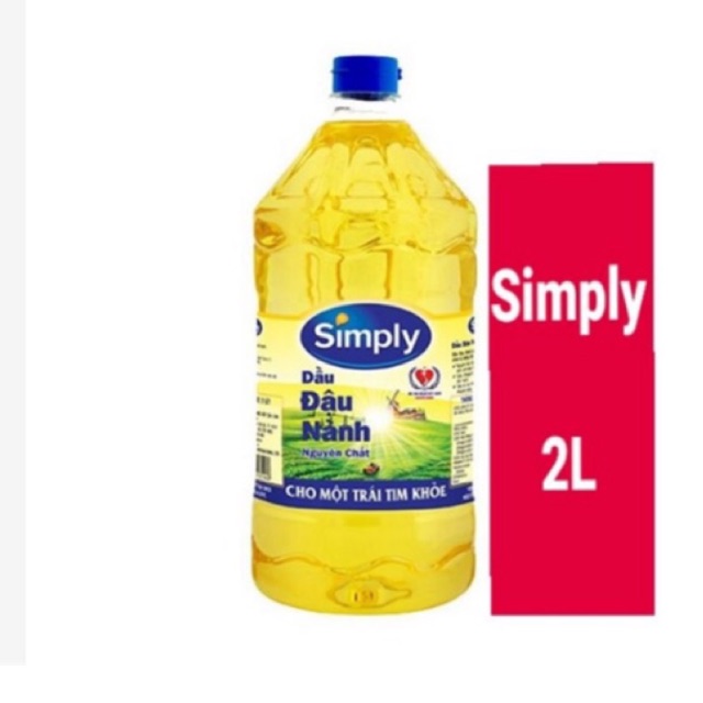 Dầu đậu nành Simply 2 lít