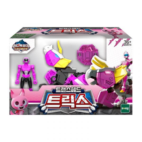 Miniforce chính hãng - Biệt Đội Siêu Nhân Nhí cùng thú cưỡi - Khủng Long biến hình chiến đấu.