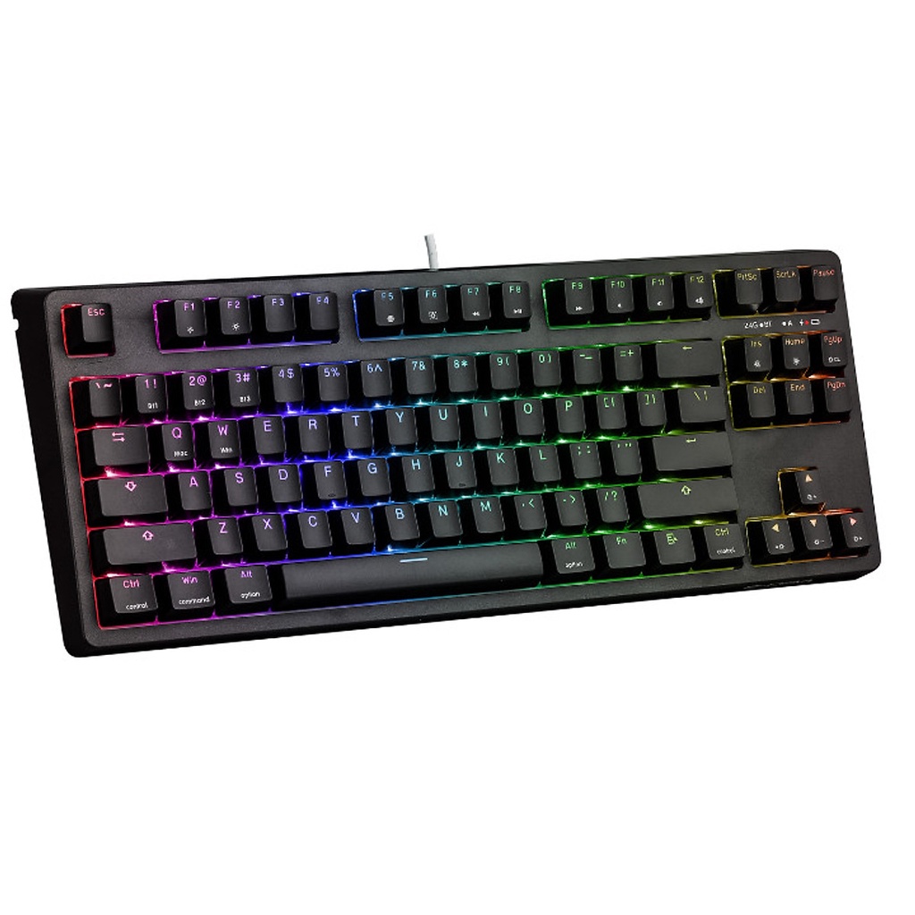 Bàn phím cơ chơi game không dây E-Dra EK387W Rgb - Led Rgb - Gateron swicth - Kết nối 3 chế độ