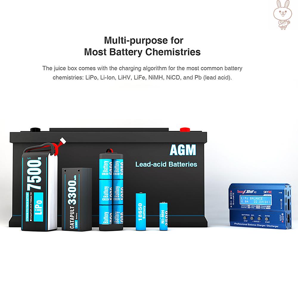 Bộ Sạc Pin Ol Skyrc Imax B6 V2 60w 6a Dc / Dc Chuyên Dụng Cho Dji Mavic Inspire Nimh / Nicd / Lipo / Lihv / Life / Lib