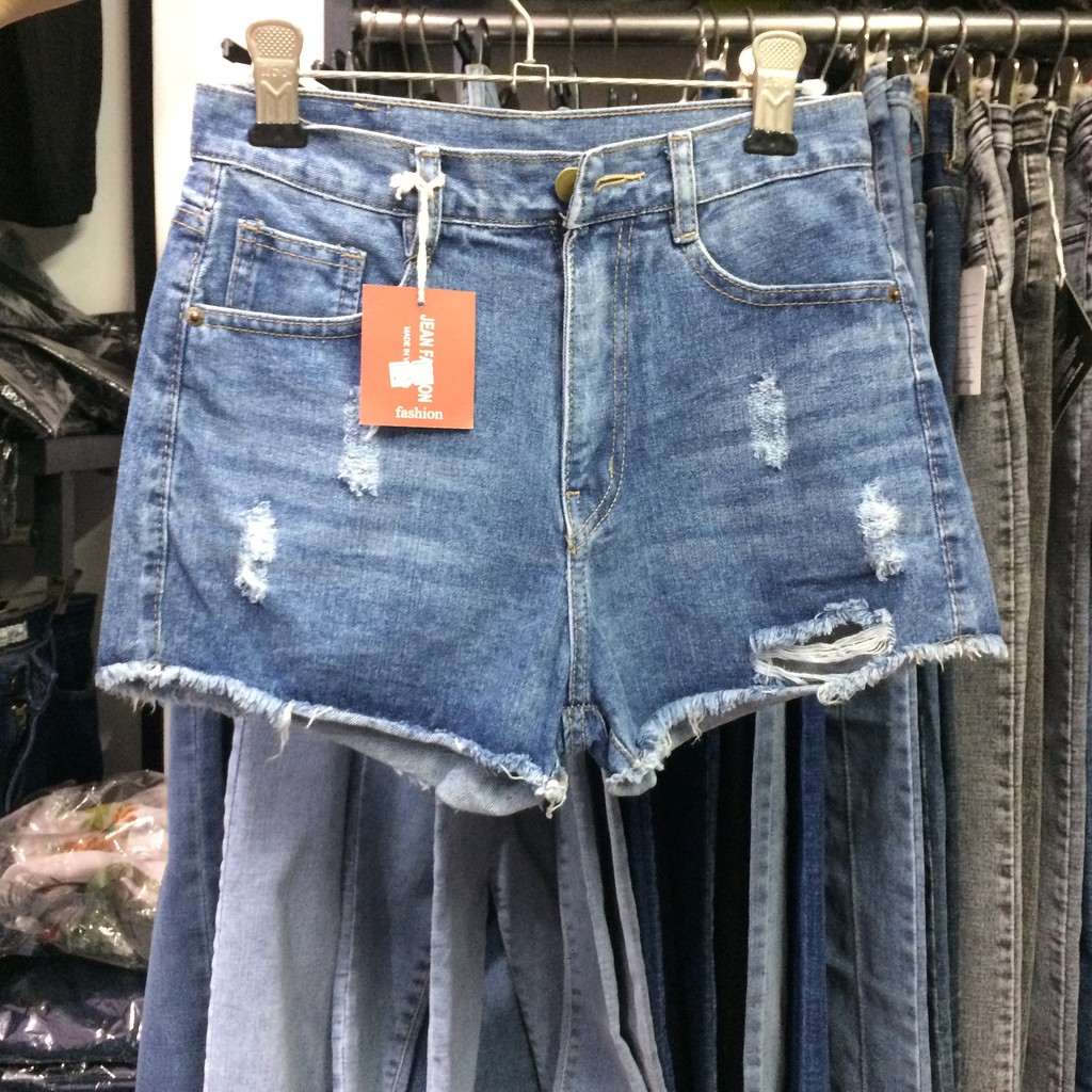 QUẦN ĐÙI NỮ LƯNG CAO SIZE LỚN TT7712