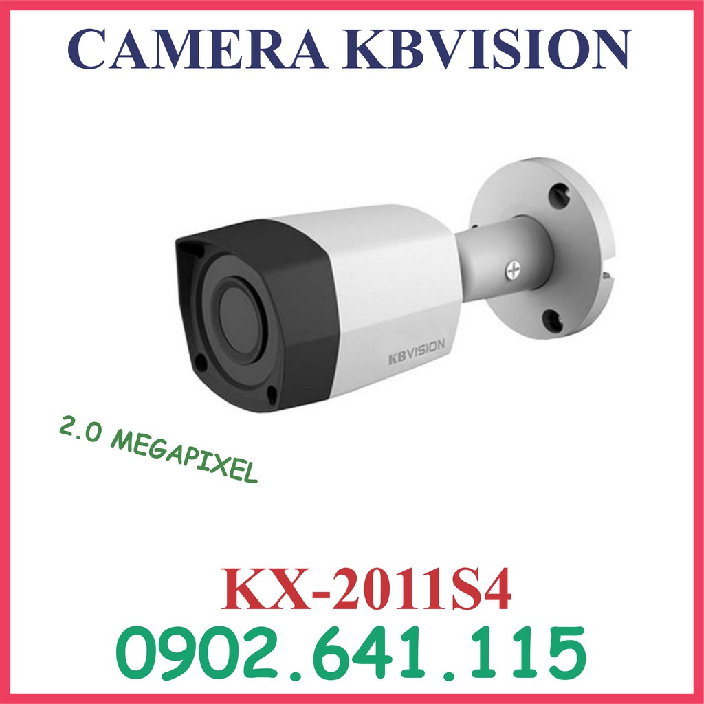 Camera 4 in 1 hồng ngoại 2.0 Megapixel KBVISION KX-A2011S4 (THẾ KX-2011S4)