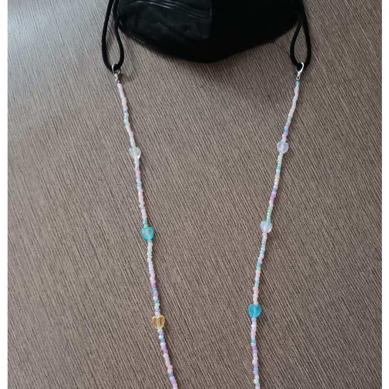 Dây đeo khẩu trang chống rớt hình tim kiểu hàn tiện lợi thời trang