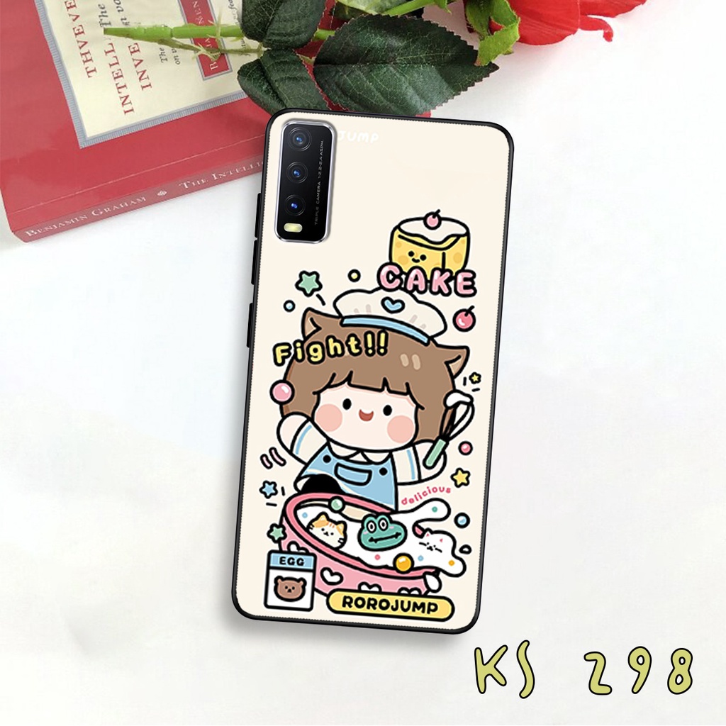 Ốp lưng Vivo Y20 - Vivo Y20s - Vivo Y12s - Ốp lưng in hình Ngân hà &amp; RoroJump siêu đẹp