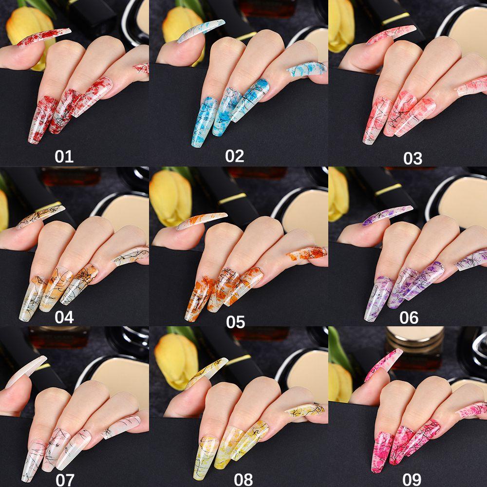 Túi 24 Móng Tay Giả Ballerina 12 Màu Che Phủ Toàn Diện