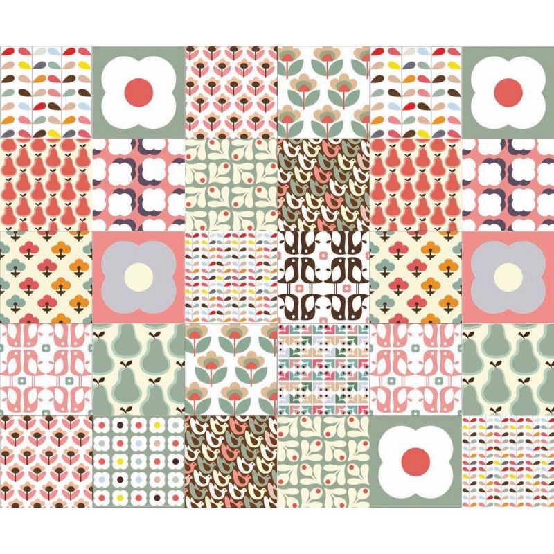 Set Gạch bông 40x60cm - Decal Gạch Bông Dán bếp, Dán tường - Trang trí nhà cửa - TGKA