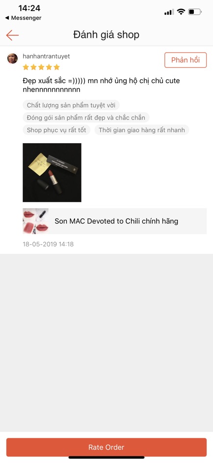 [Ảnh thật - có clip] Son Mac Marrakesh 646 đỏ nâu giá sale