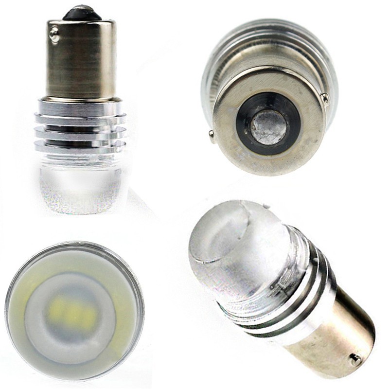 Bóng đèn lùi xe màu trắng BA15S P21W DC 12V