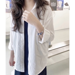 Áo sơ mi đũi nữ Basic Shirt Ma Vie
