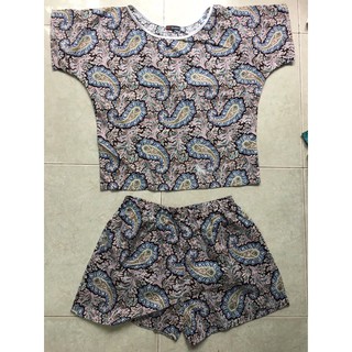 Set quần short - áo tay dơi