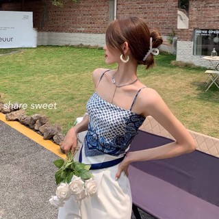 áo yếm lụa đi biển hở lưng