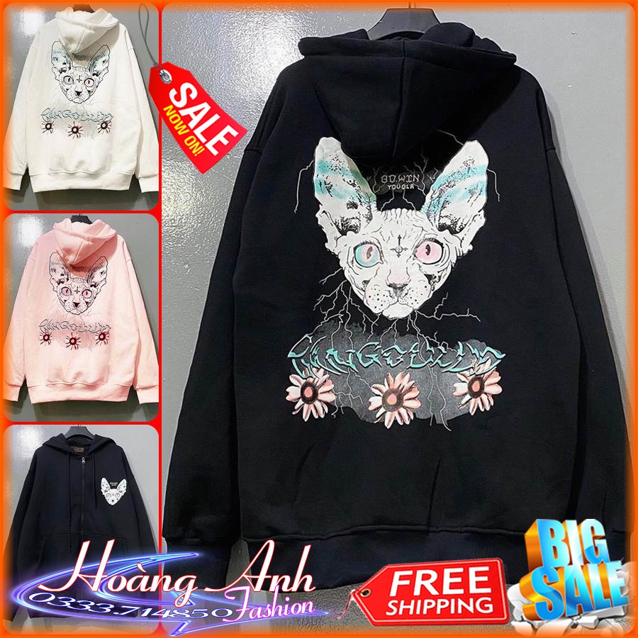 FREESHIP_ÁO KHOÁC NỈ NGOẠI Dây Kéo HD1070 (Báo Con - Kèm Ảnh Thật)