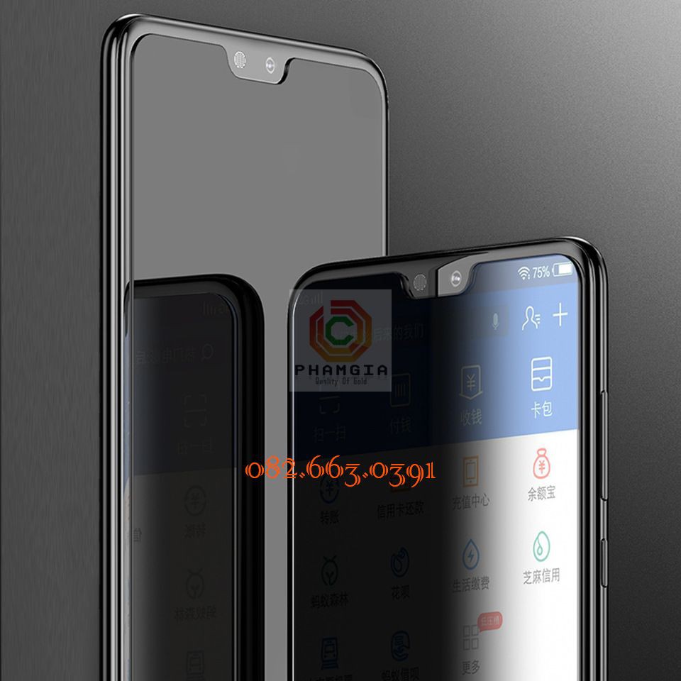 Dán cường lực chống nhìn trộm Nokia 4.2 / 5 / X5 (5.1+) / 6/ X6 (6.1+) / 7/ 7+/ 7.1+/ 7.2/ 8/ X7 (8.1) dẻo nano