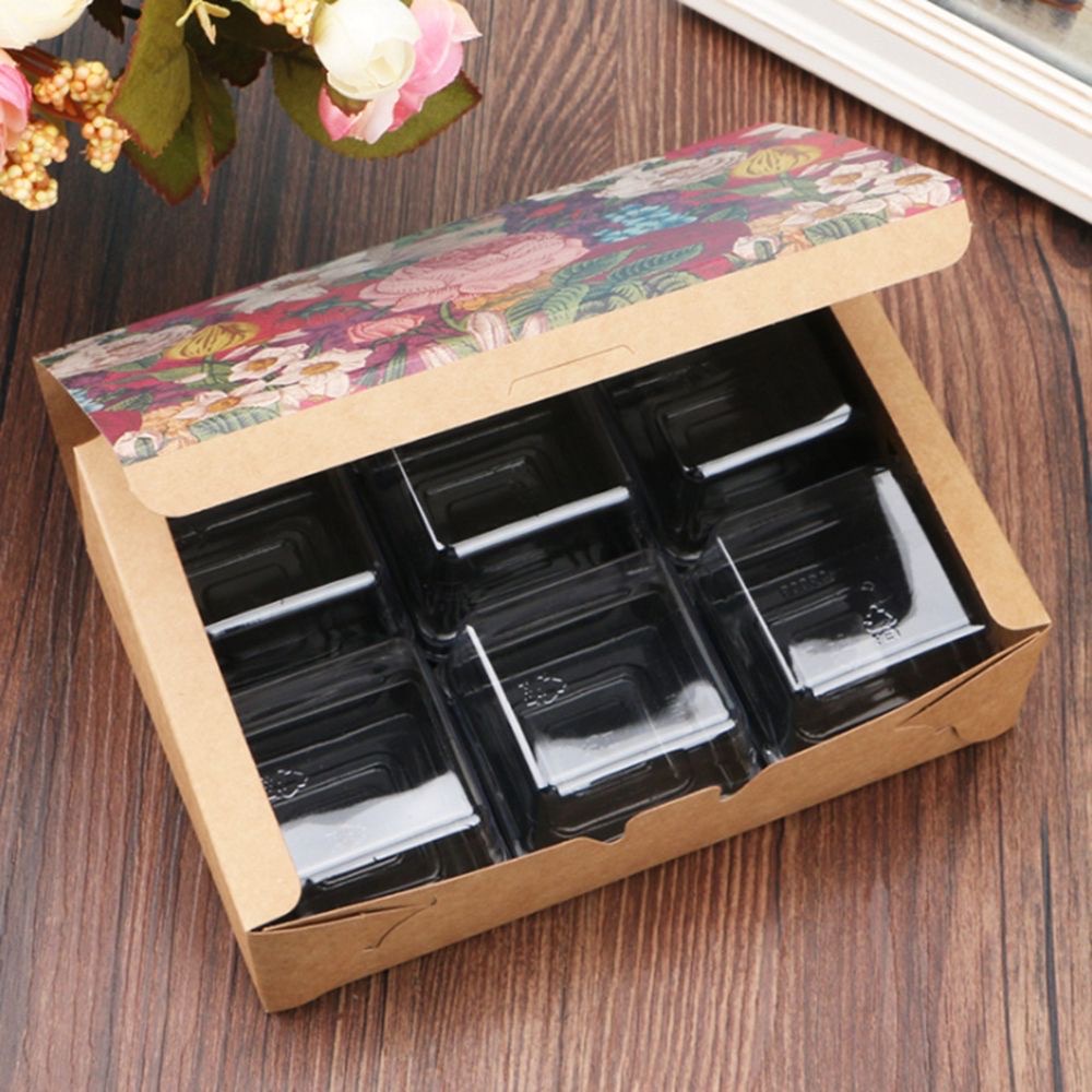 Hộp Giấy Đựng Bánh Kẹo Tết, Bánh Trung Thu Diy Phong Cách Retro