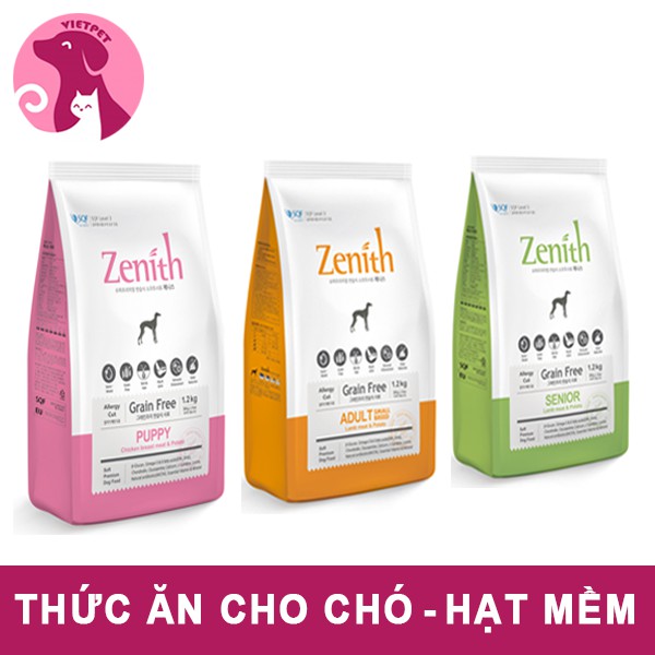 Thức ăn cho chó - Hạt mềm Zenith (Đủ mọi lứa tuổi và giống chó) - Rất thơm ngon và bổ dưỡng 😋