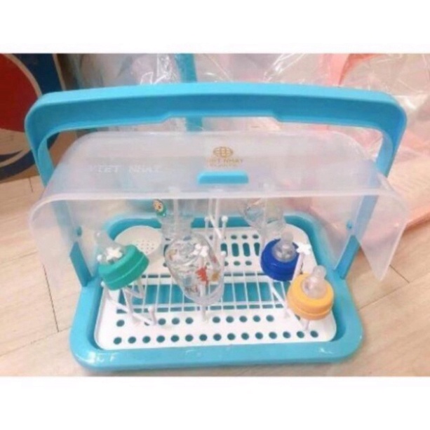 ⚡Khay úp bình sữa Việt Nhật có nắp đậy và khay thoát nước ,cap cấp loại đại  /