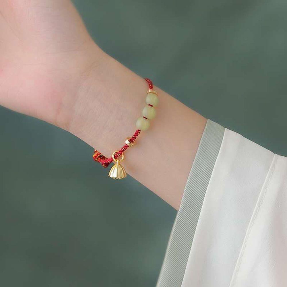 Vòng Tay Dây Bện Phong Cách Trung Hoa Thời Trang Cho Nữ