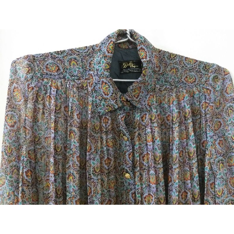 Áo voan xếp li toàn bộ free size thanh lý