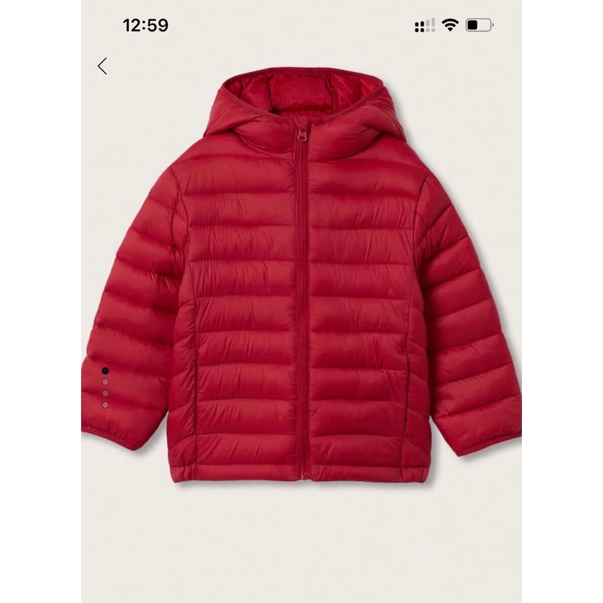 Aó khoác phao siêu nhẹ Mango bé trai Việt nam xuất khẩu dư xịn đét size 2-14 tuổi giao màu ngâu nhiên