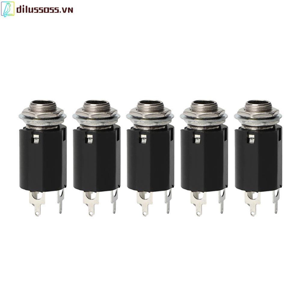 Set 5 ổ cắm EQ 6.35mm cho đàn guitar điện