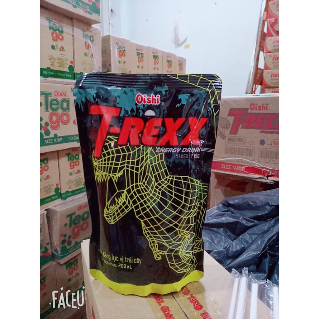 Thùng 10 bịch nước trái cây oishi trrà Teago Mix Vị | BigBuy360 - bigbuy360.vn